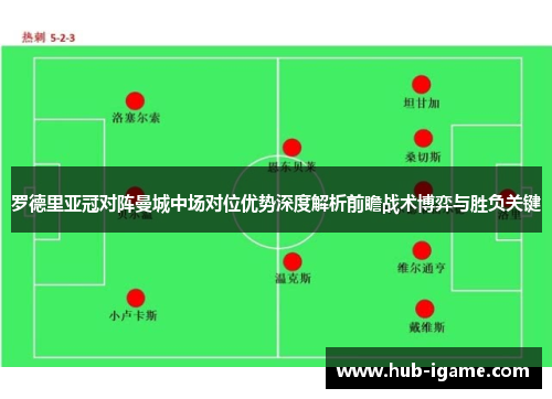 罗德里亚冠对阵曼城中场对位优势深度解析前瞻战术博弈与胜负关键